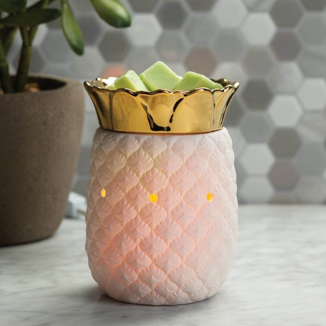 Candle Warmers White Pineapple Duftlampe elektrisch