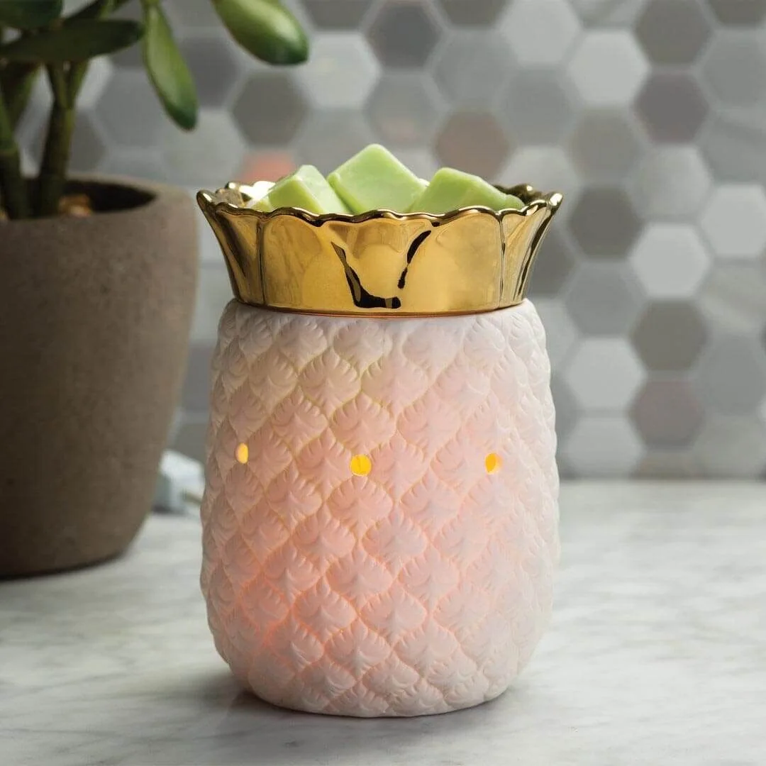 Candle-Warmers-White-Pineapple-Duftlampe-Weiss2 Candle Warmers White Pineapple Duftlampe elektrisch
