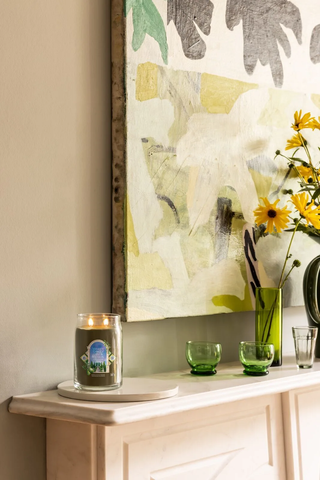 Olive & Cypress Signature Large Jar 567g 2-Docht Olive & Cypress Signature Large Jar 567g 2-Docht