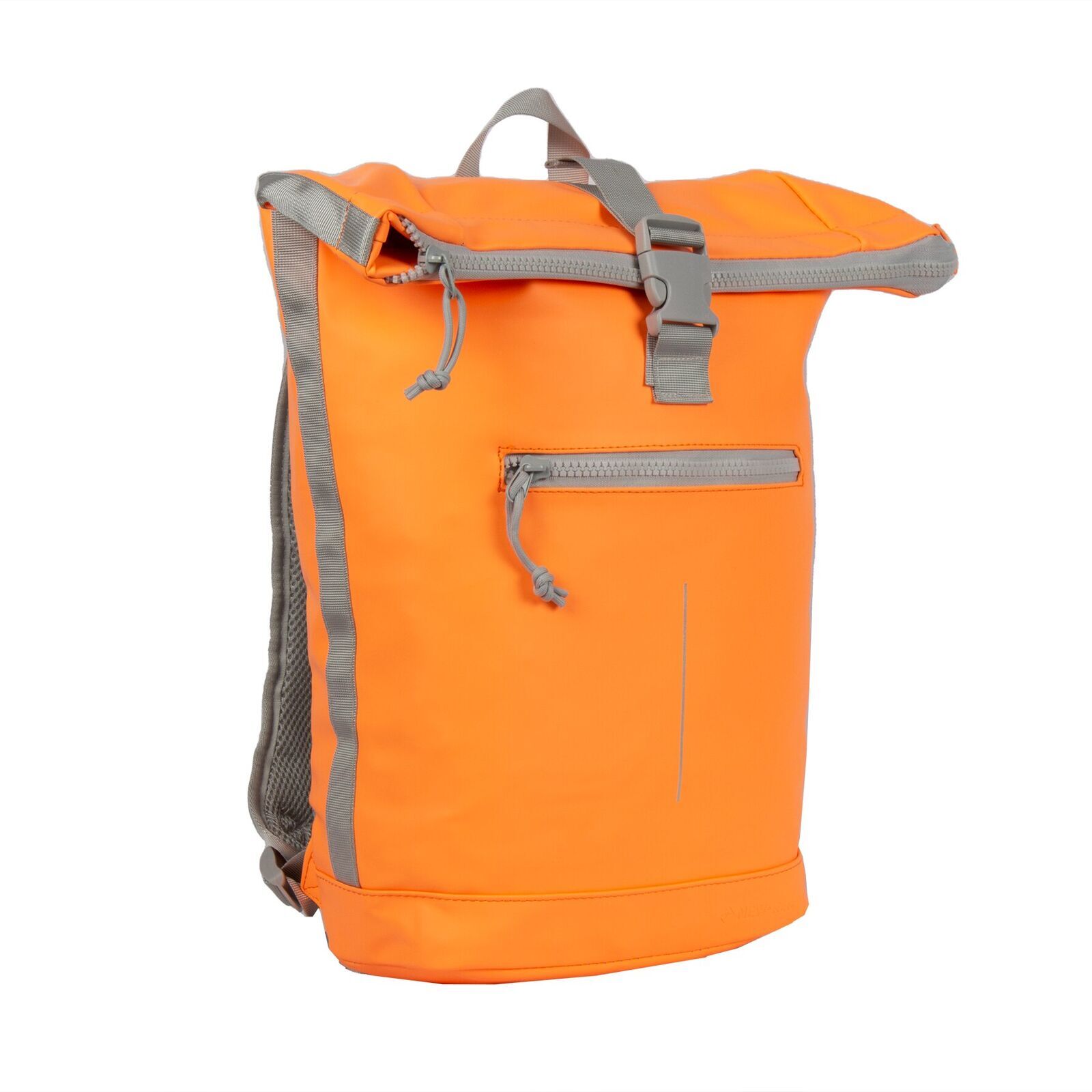 L9HKCEmo Mart - New York Rolltop Rucksack neon orange