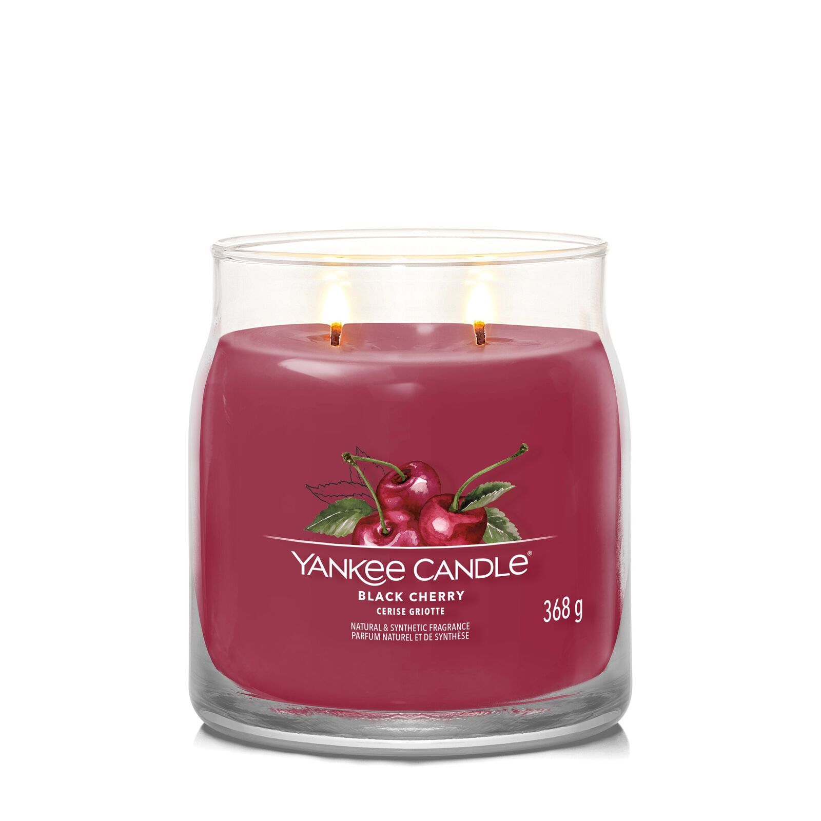 Black_Cherry_Medium_LIT-1-1 Black Cherry Signature Medium Jar 368g 2-Docht