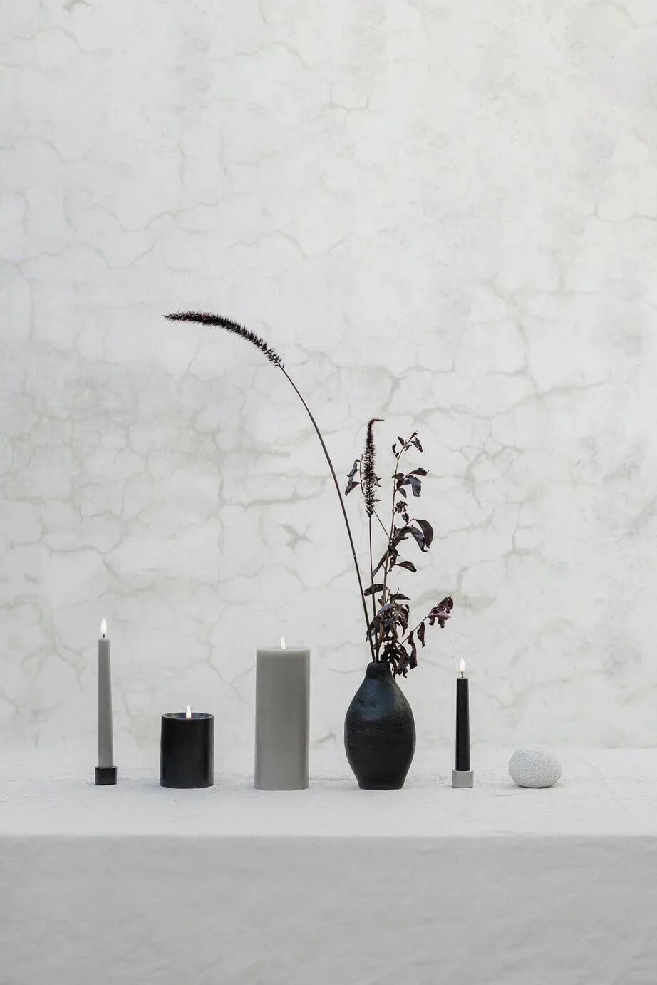 Uyuni Tafelkerzenhalter Light sandstone 2 Stück Uyuni Tafelkerzenhalter Light sandstone 2 Stück