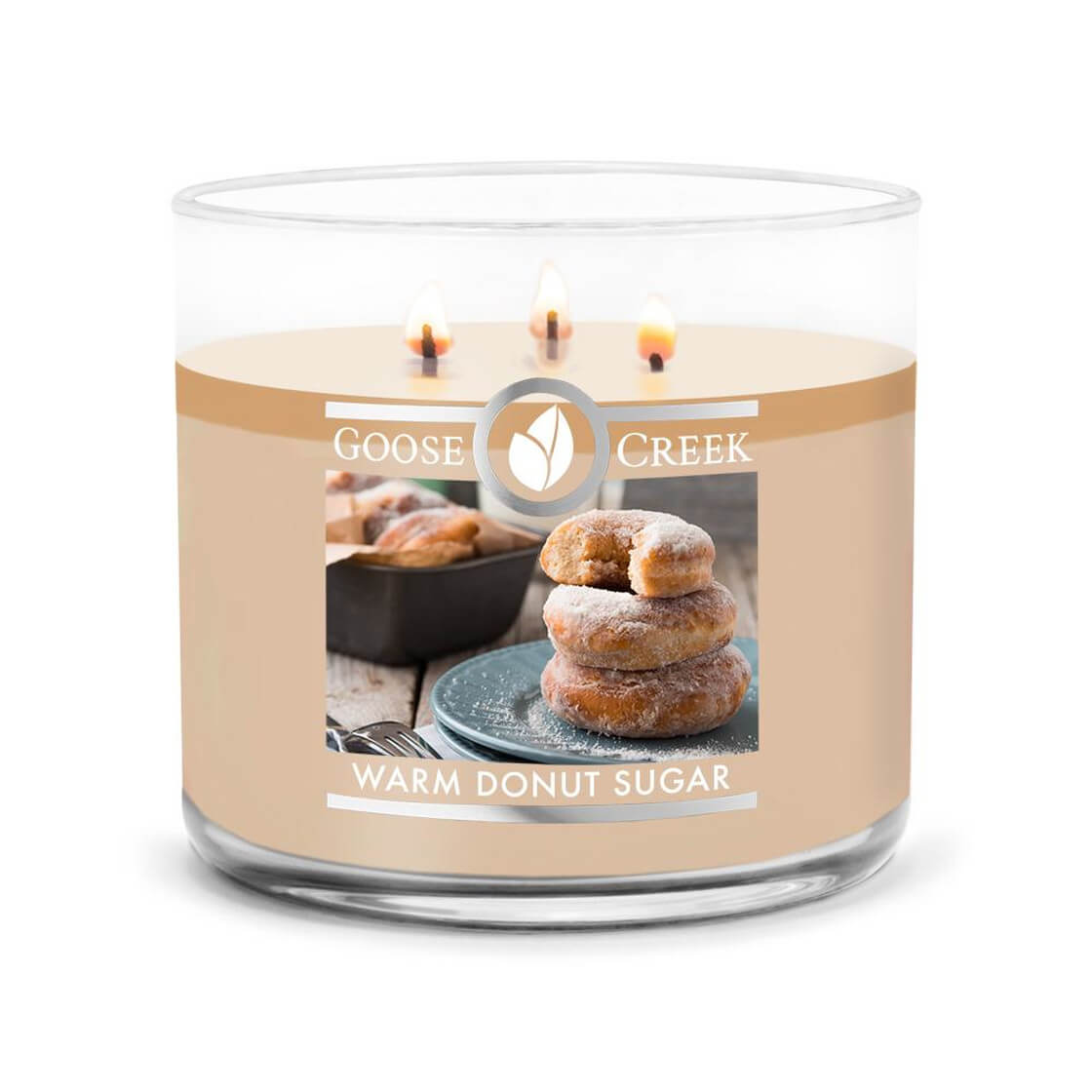 Warm Donut Sugar 411g (3-Docht)