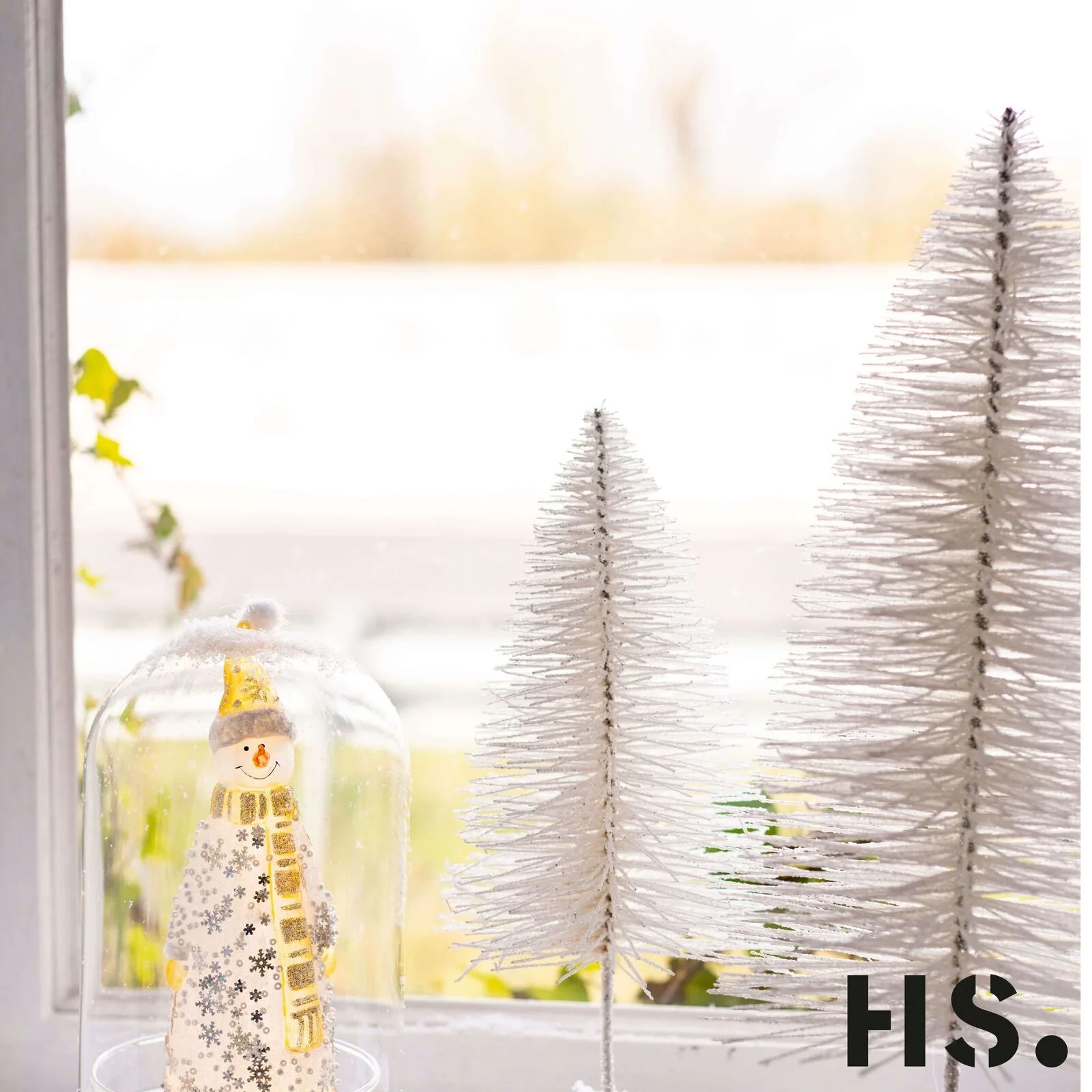 Yo10M1PQ Tree Grue Dekotannen silber