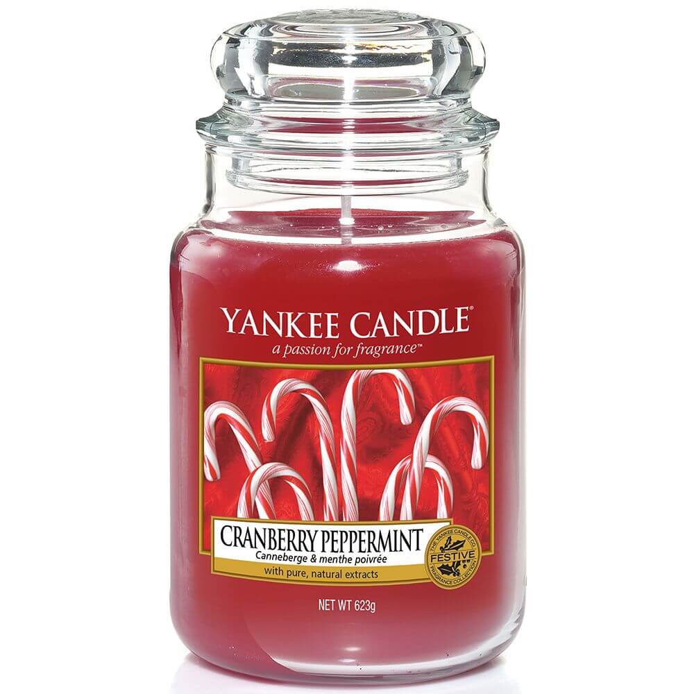 Yankee Candle Cranberry Peppermint 623g