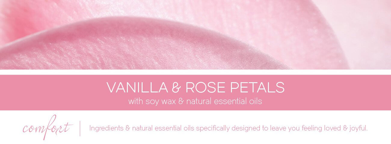 Vanilla & Rose Petals 59g