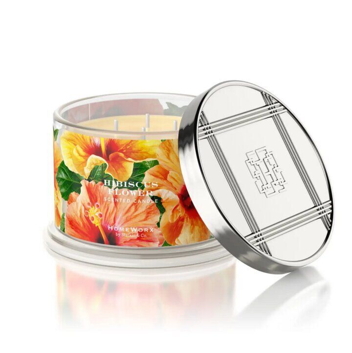 hibiscusflowerhomeworx Hibiscus Flower 510g (4-Docht)