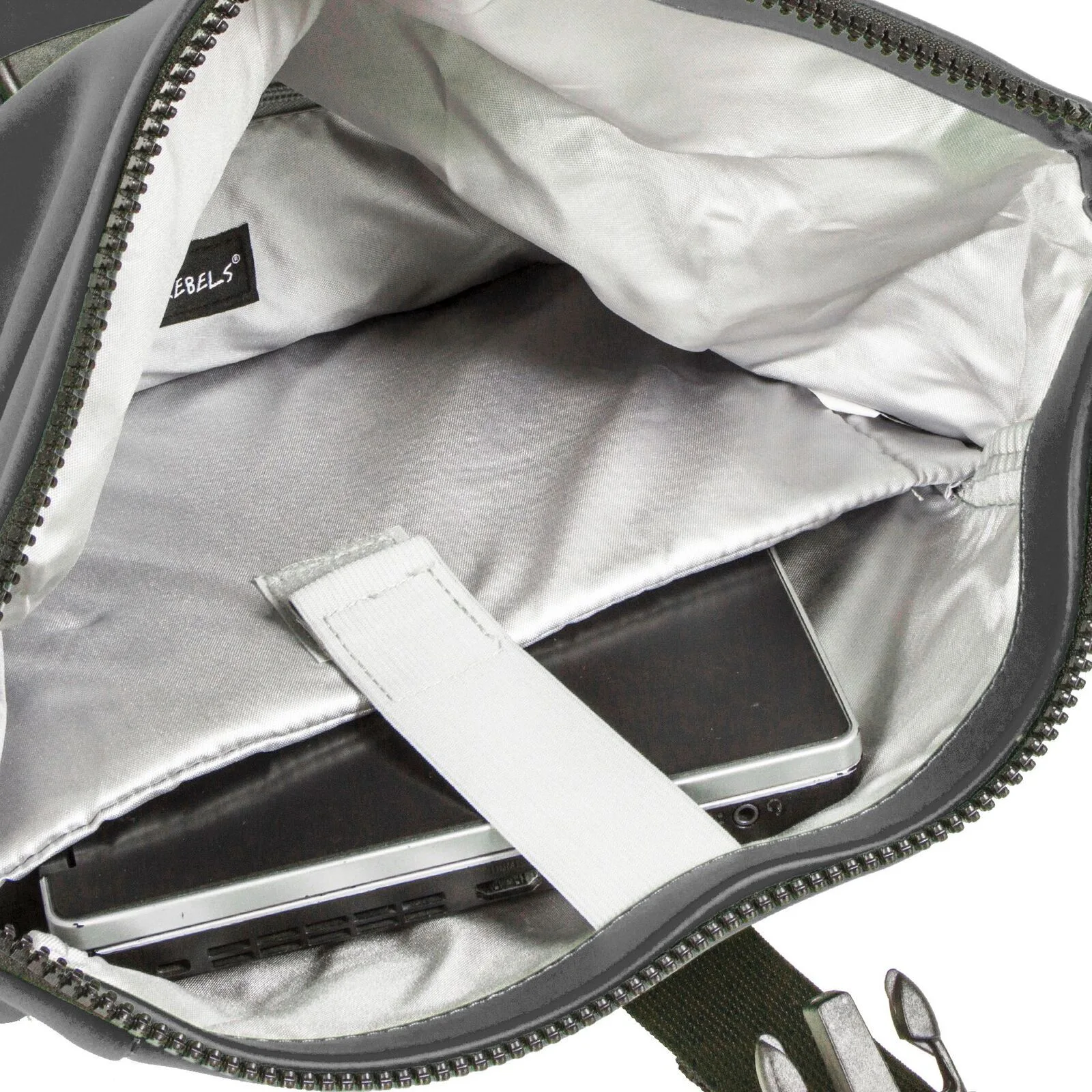 U8skm-Nw Mart - New York Rolltop Rucksack anthrazit