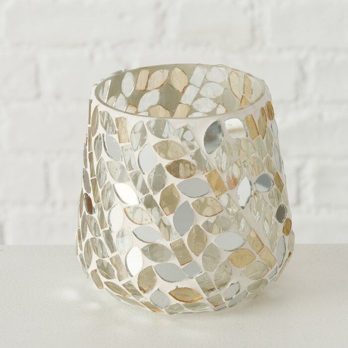 Einzelbild-2GRVomDw-large Windlicht Macari Glas Mosaik Design 2