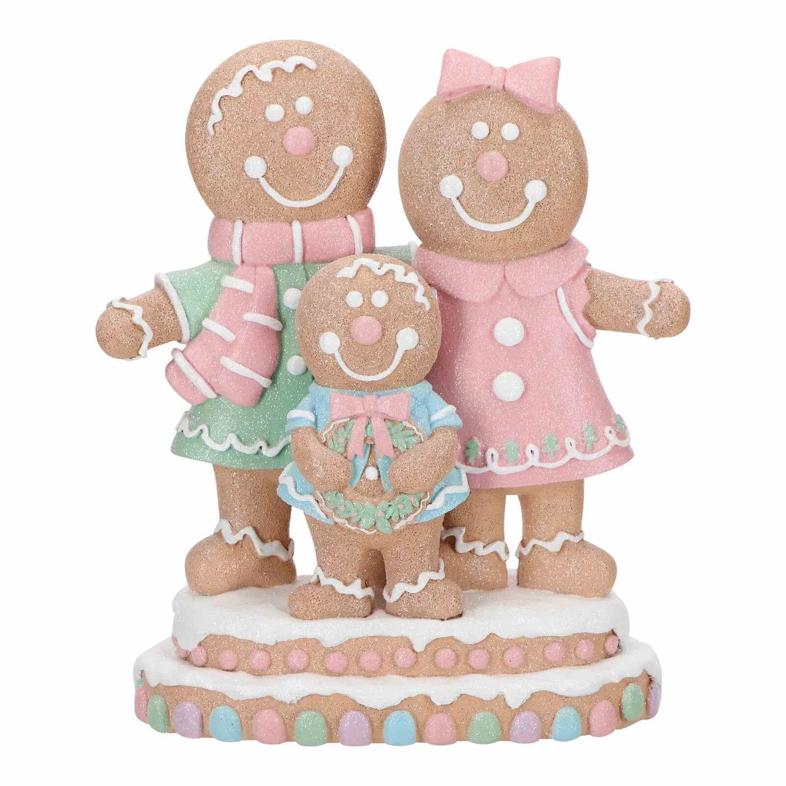 Gingerbread Familie 26cm Essen, Süßigkeiten, Geburtstagstorte, Sahne, Nachtisch
