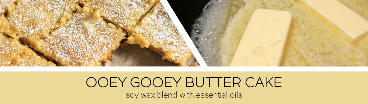 Ooey Gooey Butter Cake 411g (3-Docht)
