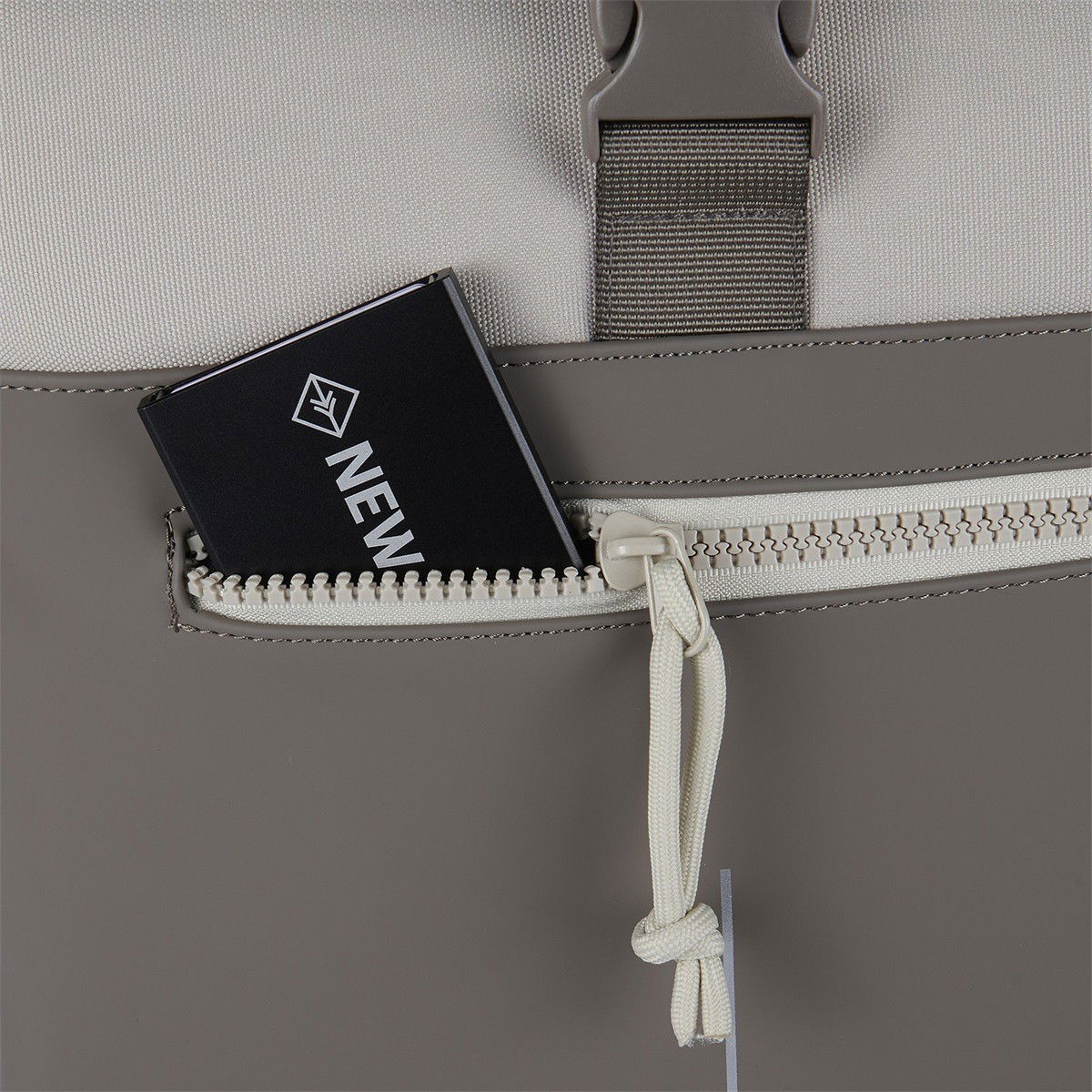 Backham - New York Rolltop Rucksack beige/taupe