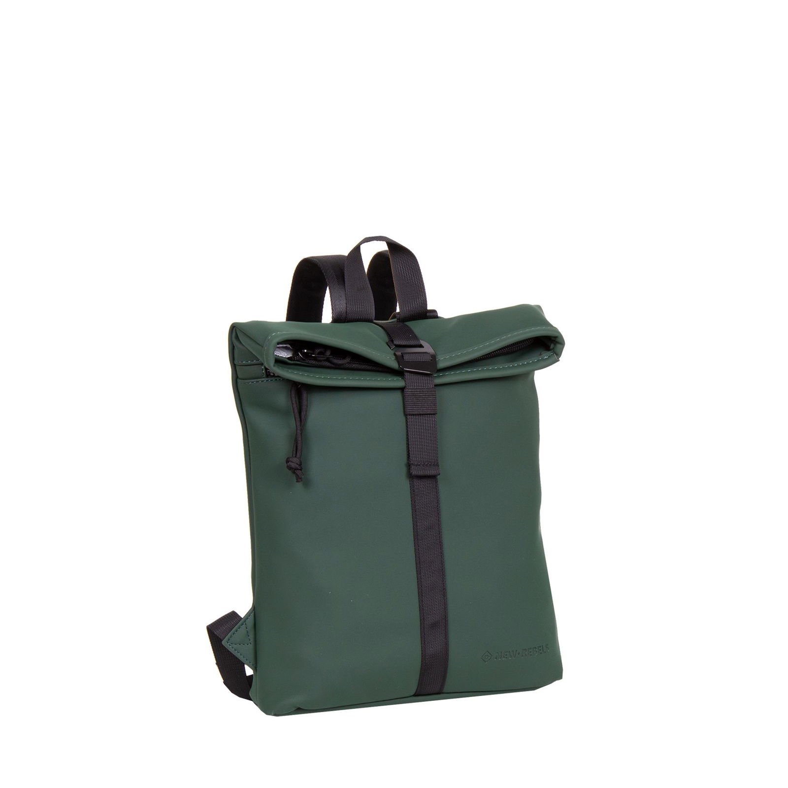 Mart - Los Angeles Rolltop Mini Rucksack dunkelgrün