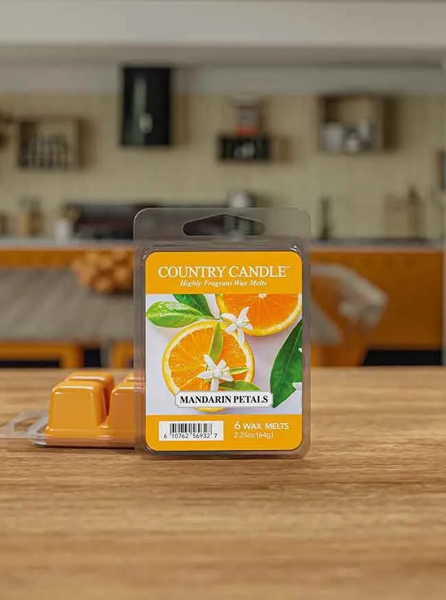 Mandarin Petals Wax Melts 64g Mandarin Petals Wax Melts 64g