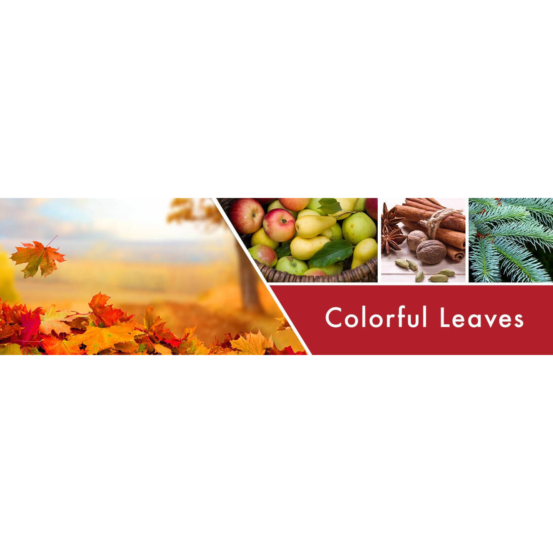 Colorful Leaves 411g (3-Docht)