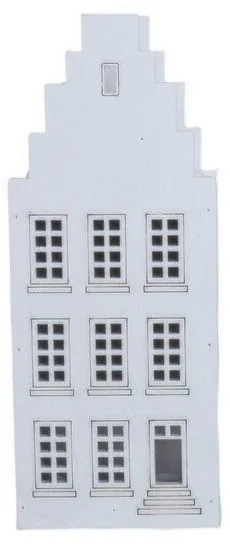 hogeledhaus1 Lichthaus LED weiß 20cm Variante 1