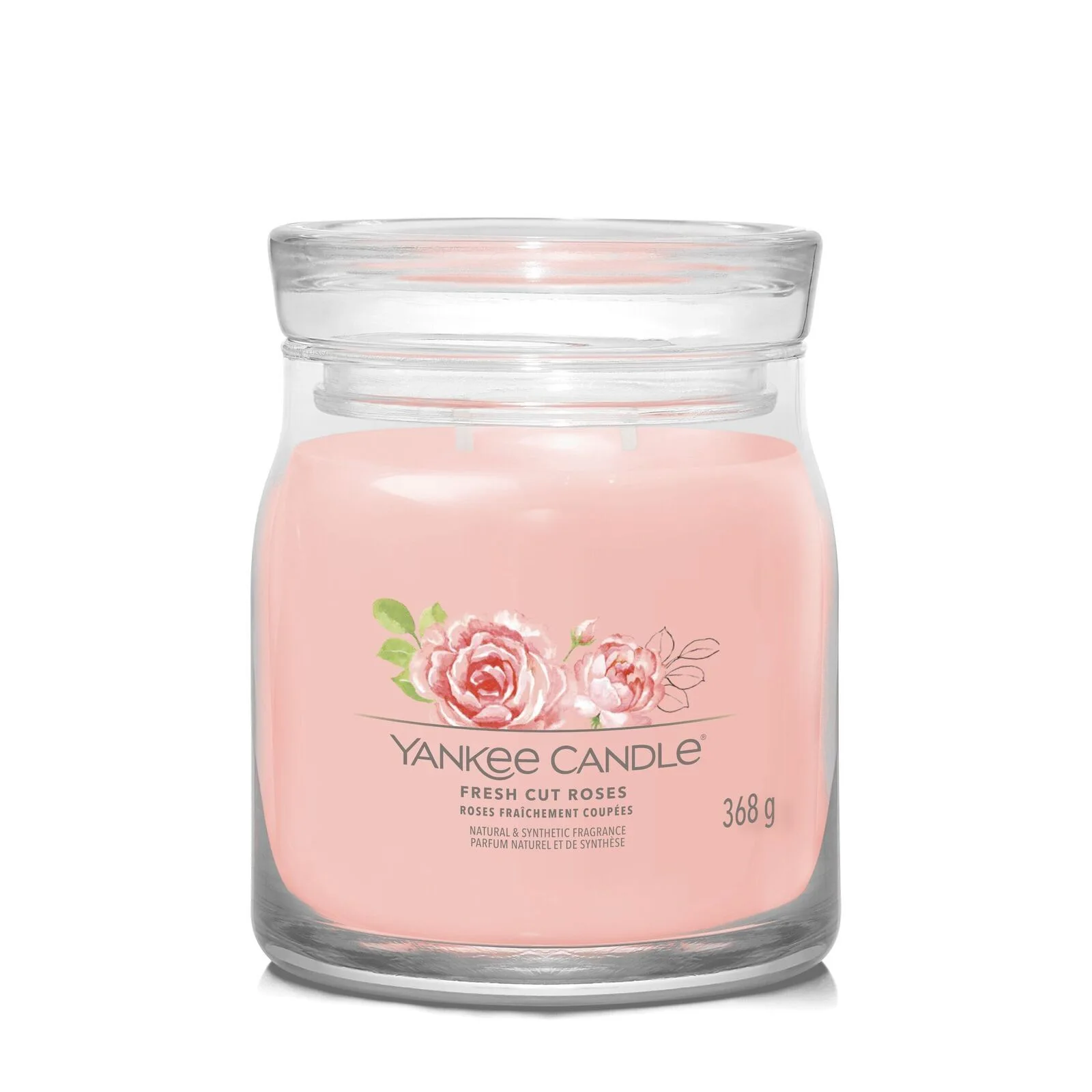 Fresh-Cut-Roses_Signature_Medium1 Fresh Cut Roses Signature Medium Jar 368g 2-Docht