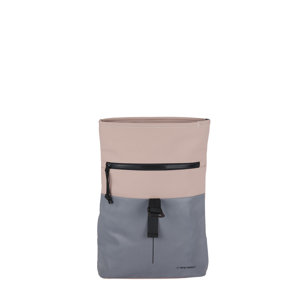 Bowie - Los Angeles Rolltop Rucksack altrosa