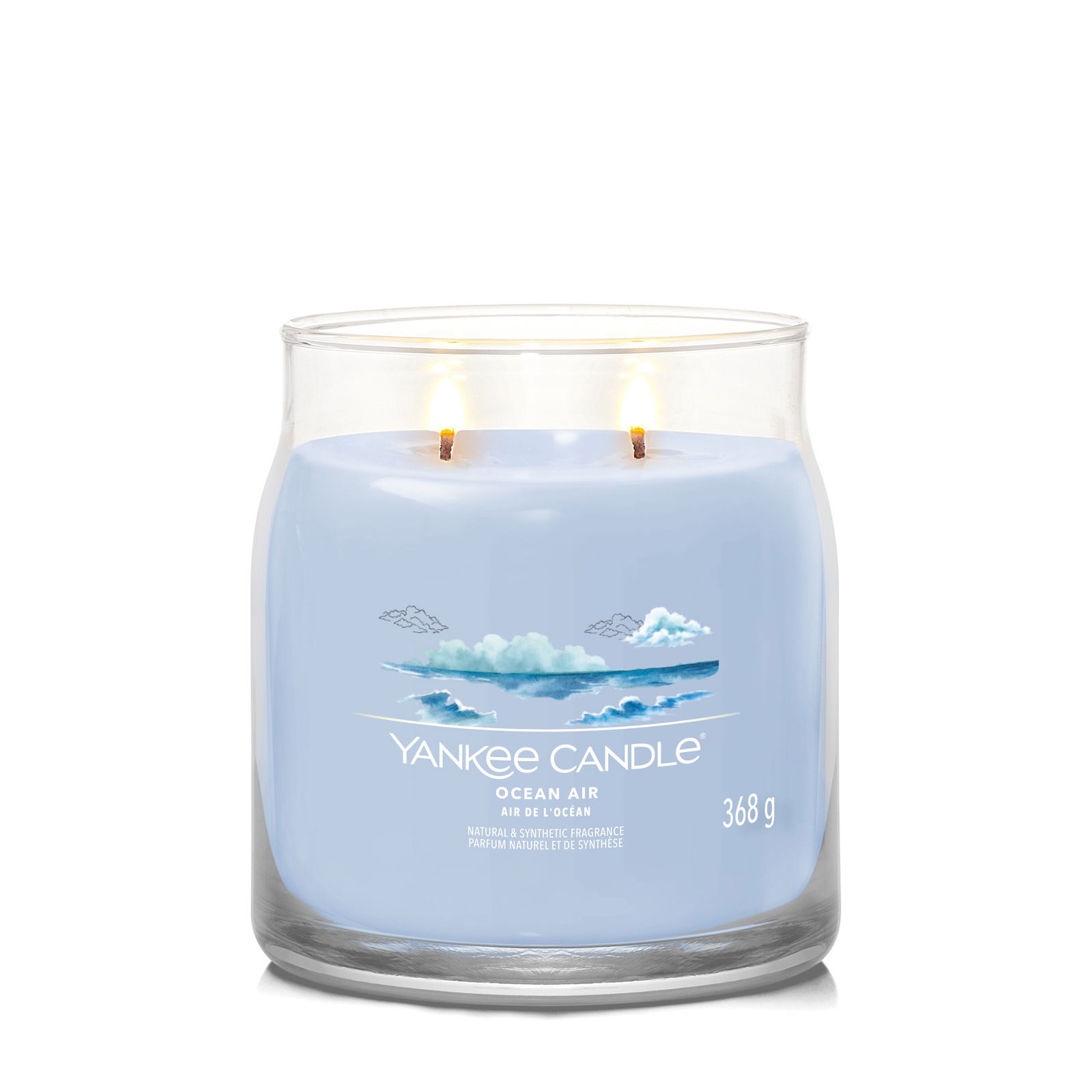 Ocean Air Signature Medium Jar 368g 2-Docht