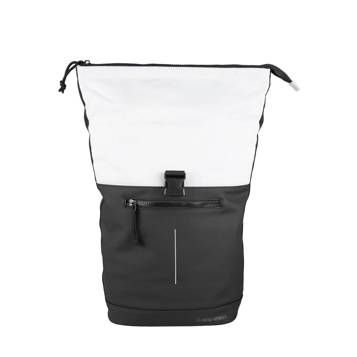705CD826B6A86C8AF6EFD603708E9D81345C7C4F Backham - New York Rolltop Rucksack hellgrau