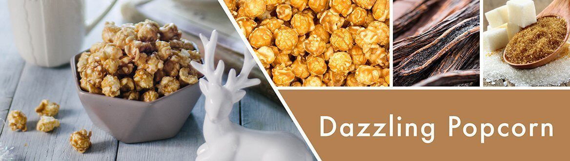 Dazzling Popcorn 411g (3-Docht)