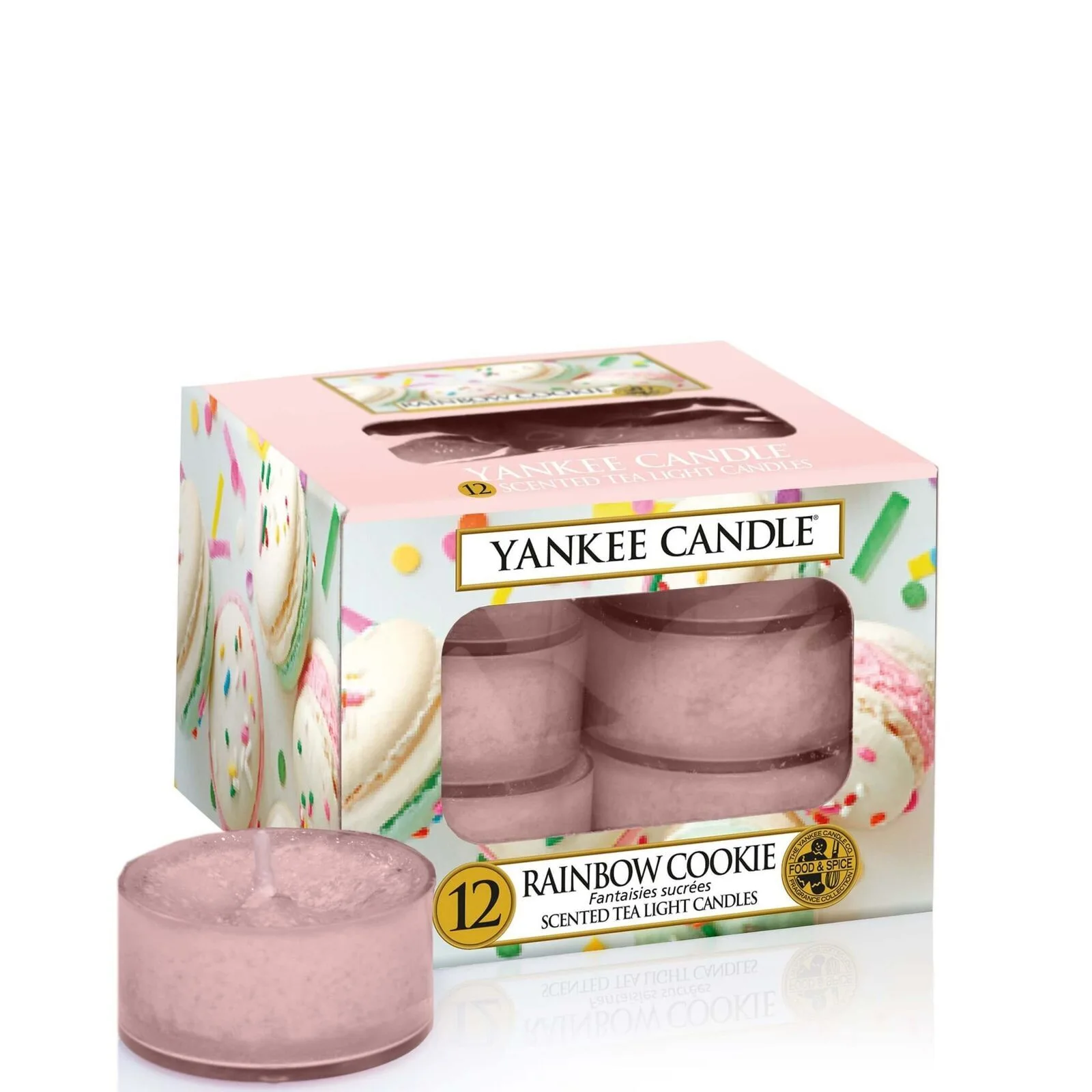 1577169E Rainbow Cookie 12 St - Yankee Candle