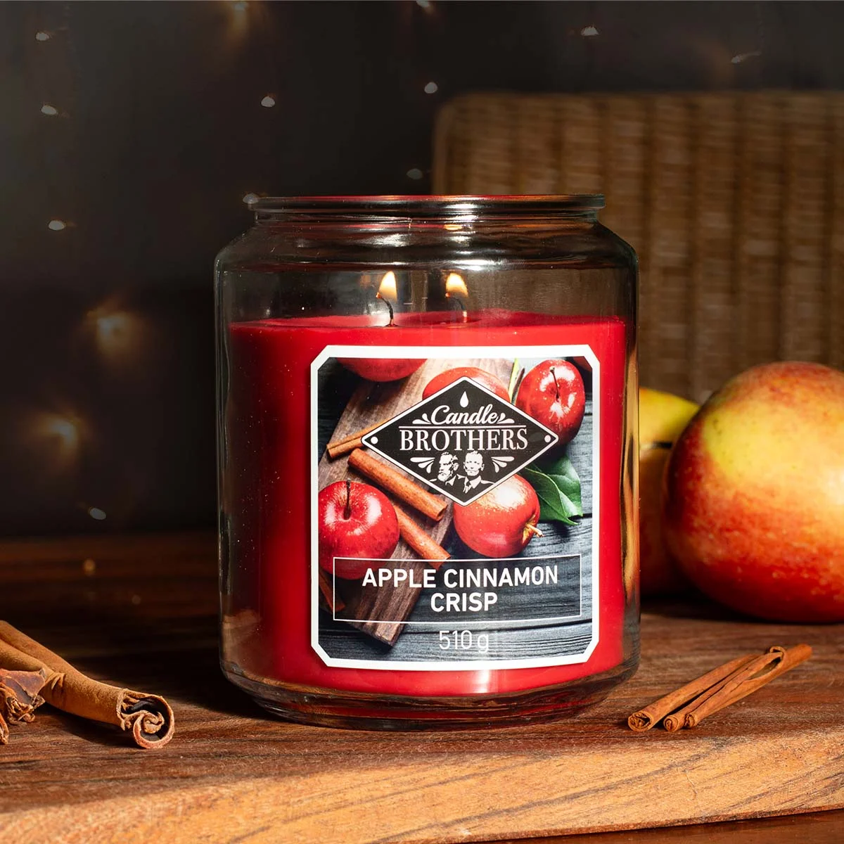 Apple Cinnamon Crisp 510g Candle Brothers Duftkerze Apple Cinnamon Crisp 510g Candle Brothers Duftkerze
