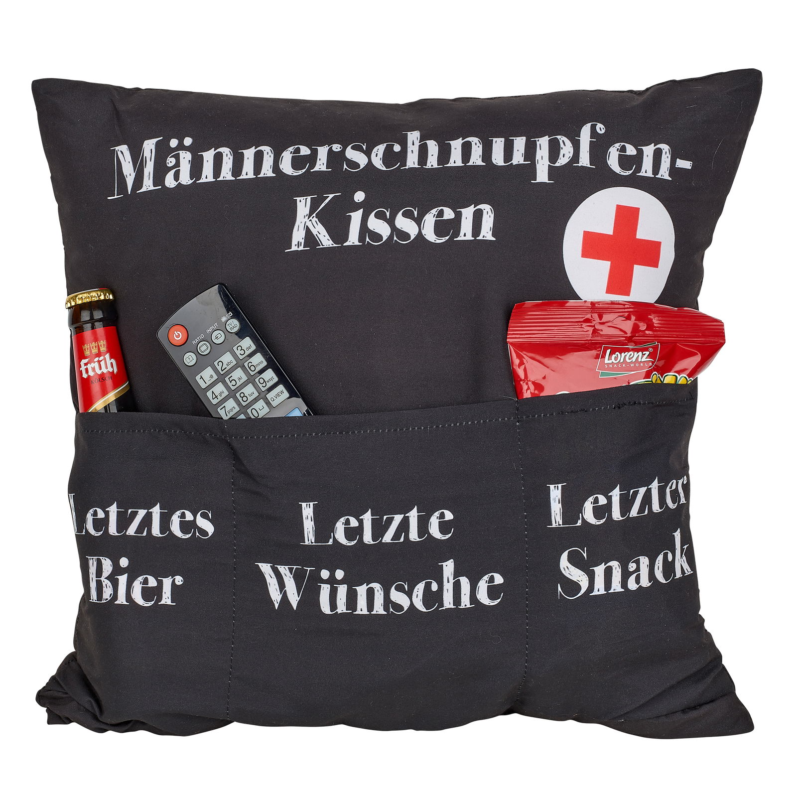 Sofahelden Kissen - Männerschnupfen