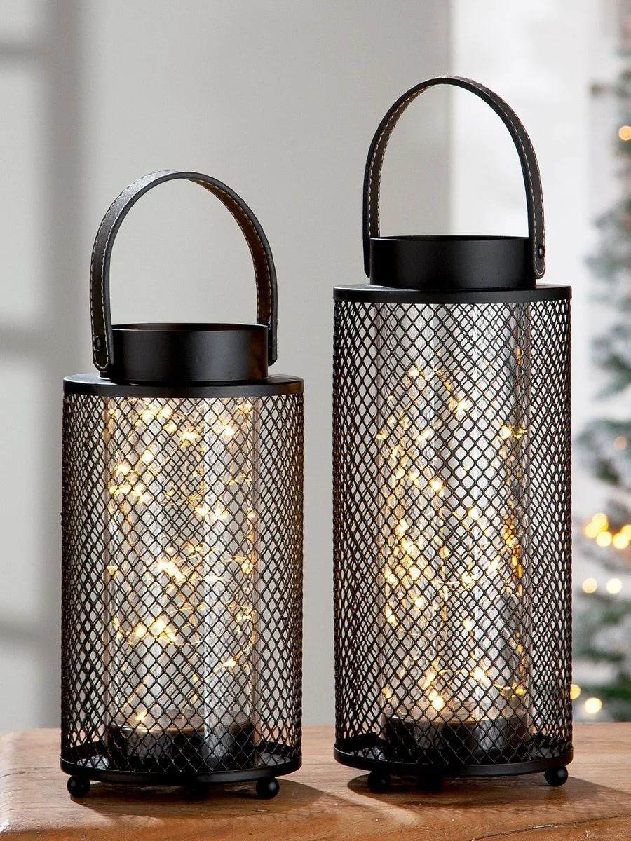 21426_3_9_5 LED Laterne Network 29cm