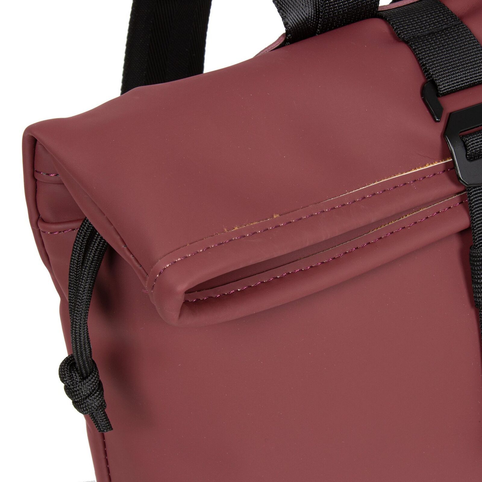 nWq2ymVs Mart - Los Angeles Rolltop Mini Rucksack burgund