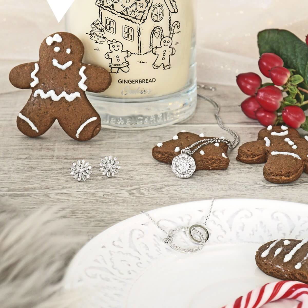 Gingerbread Cookies (Ohrringe) 400g Svarowski Edition