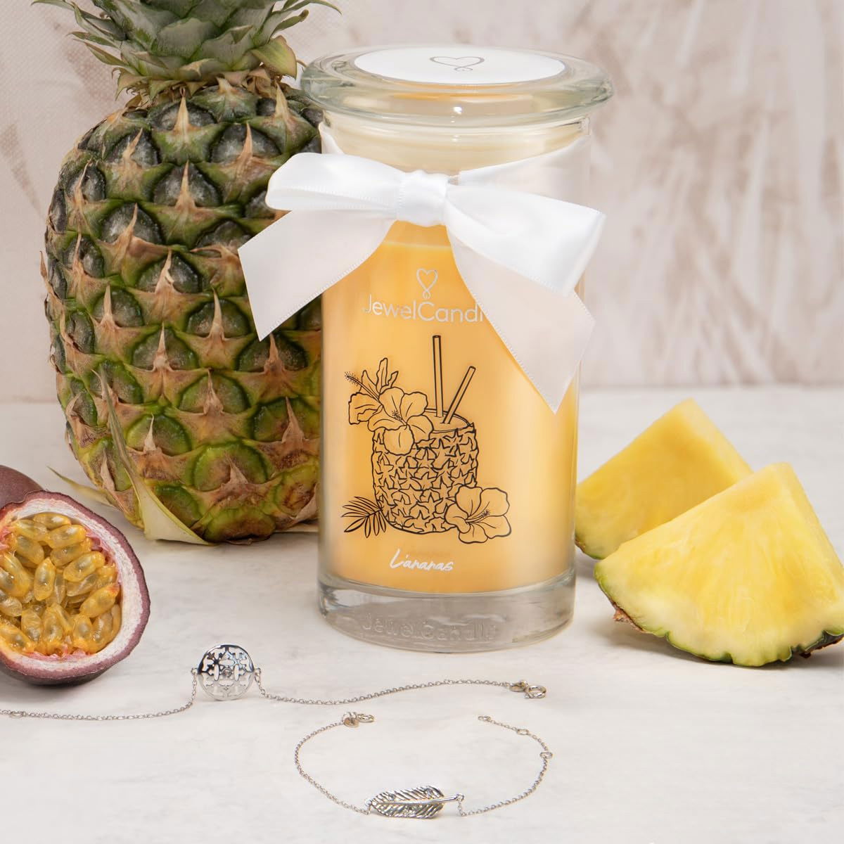 Obst, Produzieren, Ananas, Schmuck, Halskette