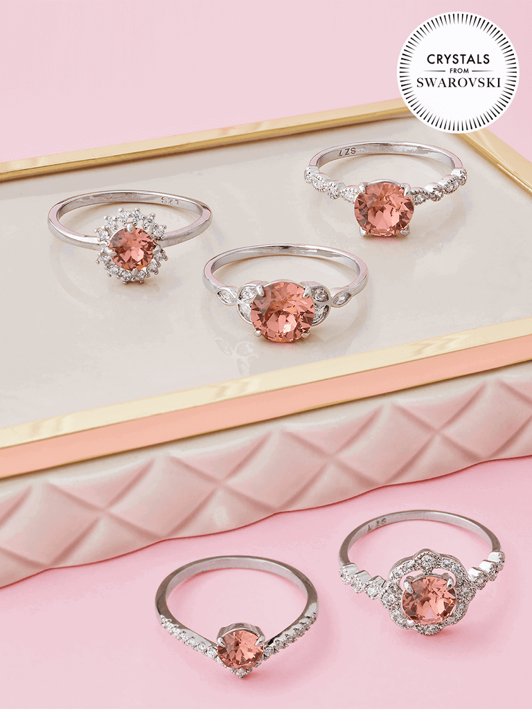 Ornament Kerze mit Swarovski Kristallen (Ring)