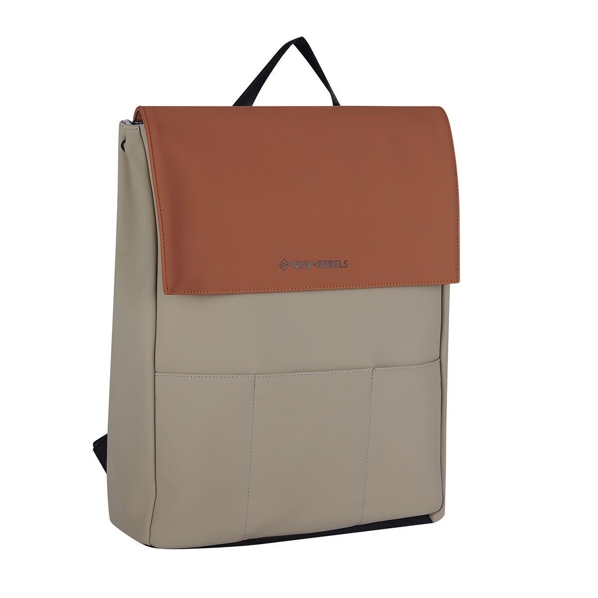 EBB0B8809C4FF7843ECAB3613E51D816F364F7C2 Fane - Lincoln Flap Rucksack 17L orange/beige