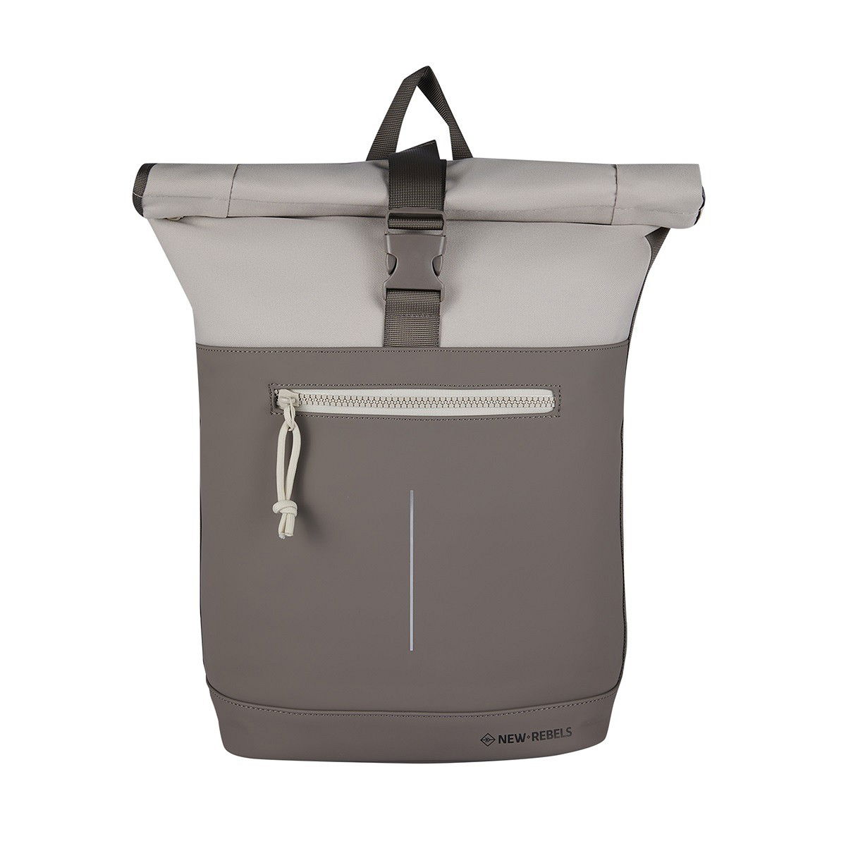 Backham - New York Rolltop Rucksack beige/taupe