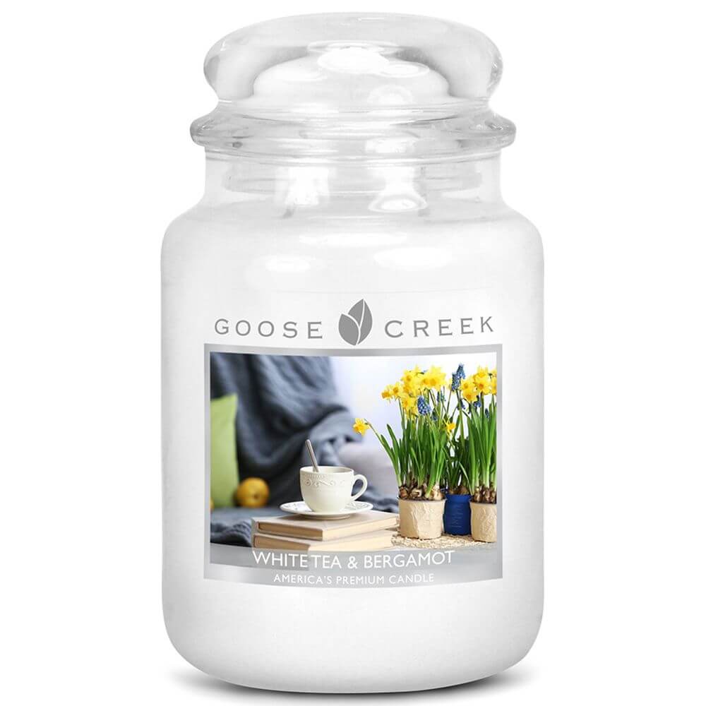 Goose Creek Candle - White Tea & Bergamot 680g