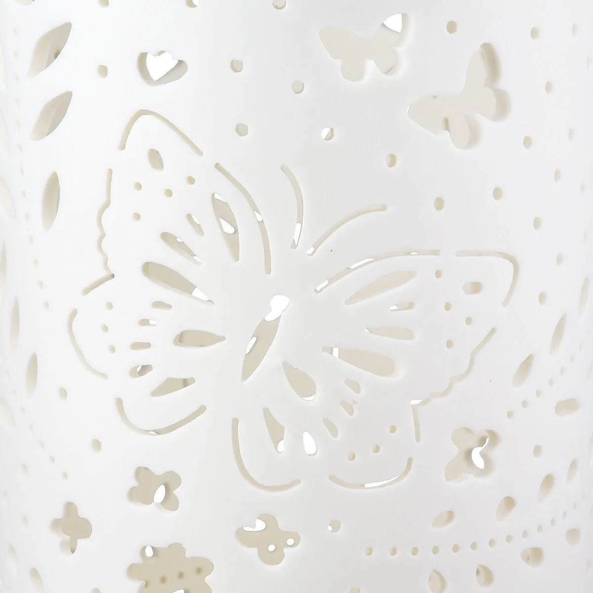 Windlicht Butterfly Porzellan 18cm Variante 2 Kunst, Porzellan, Töpferei