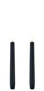 UL-TA-PB02320-2_r1_no_glow Uyuni LED Tafelkerze 20cm Plain Black 2 Stück