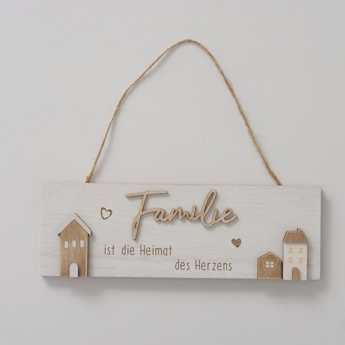 Schild Familie 30cm