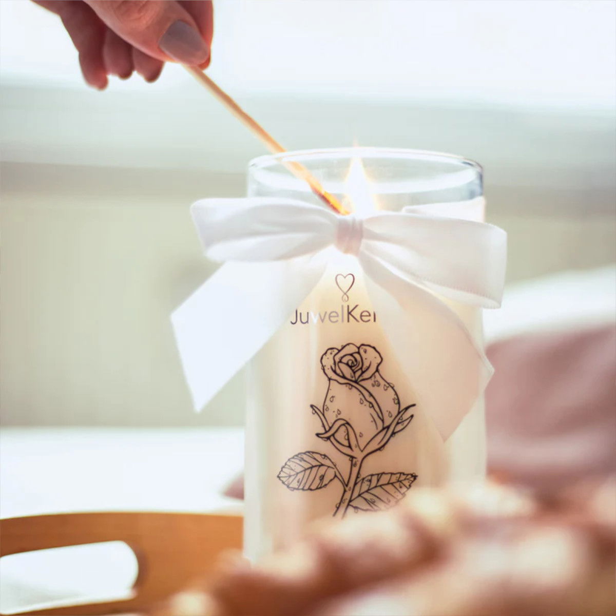 Morning Rose (Ohrringe) 400g