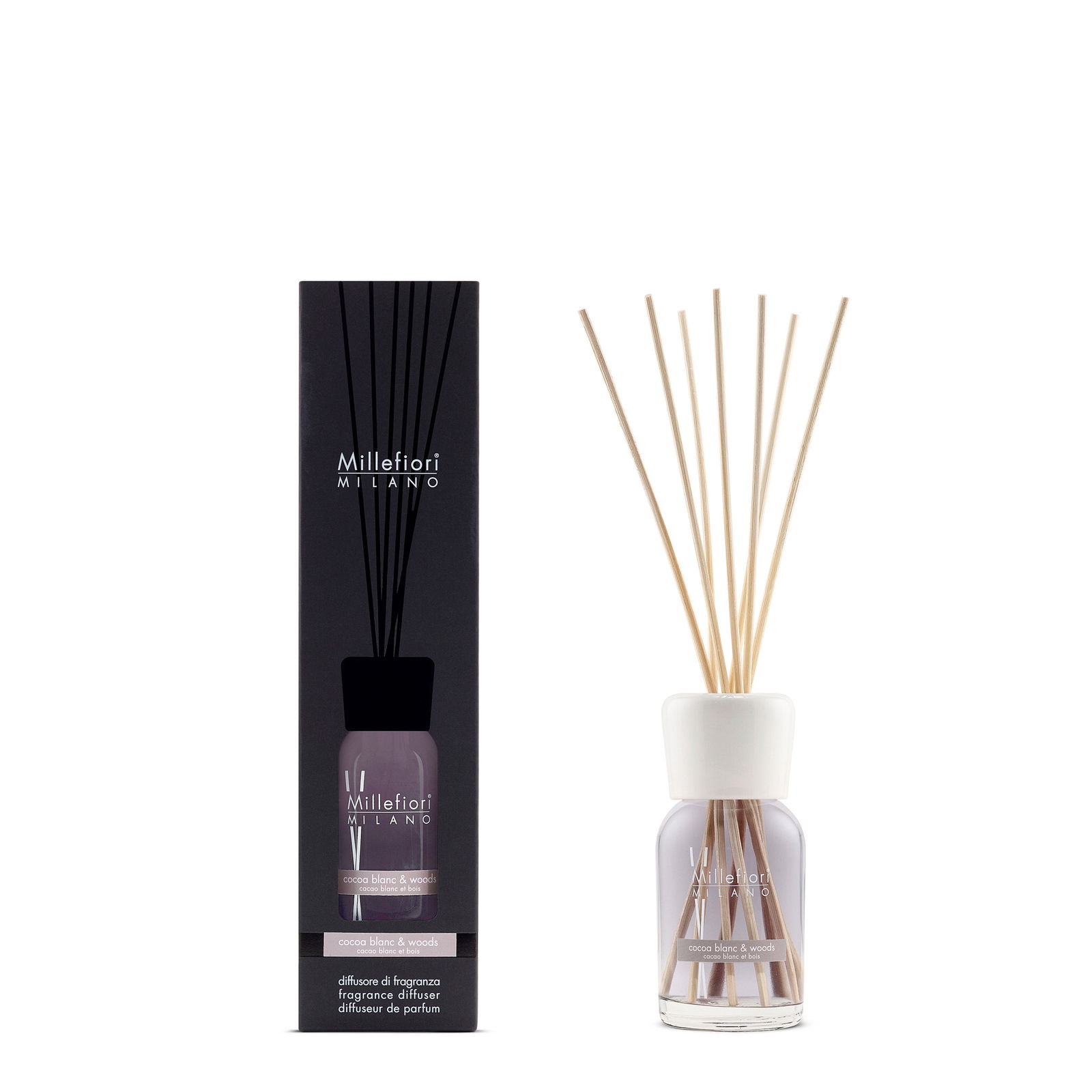 Cocoa Blanc & Wood - Milano Reed Diffuser 100ml