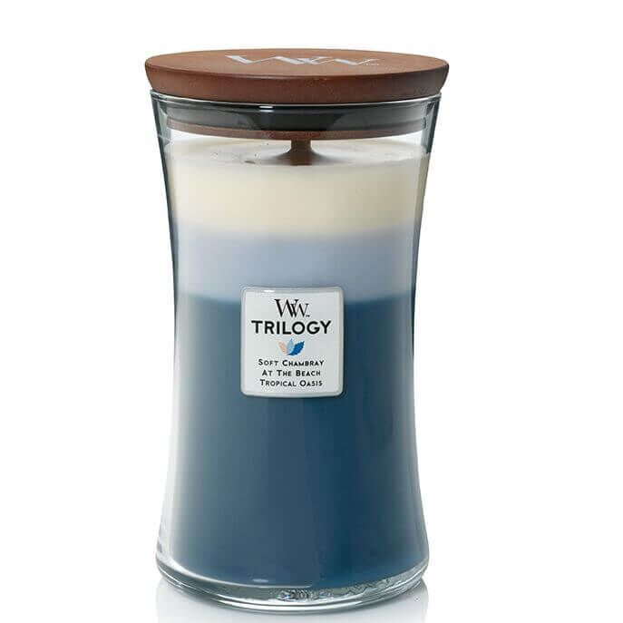 93954_withlid Beachfront Cottage 610g von Woodwick