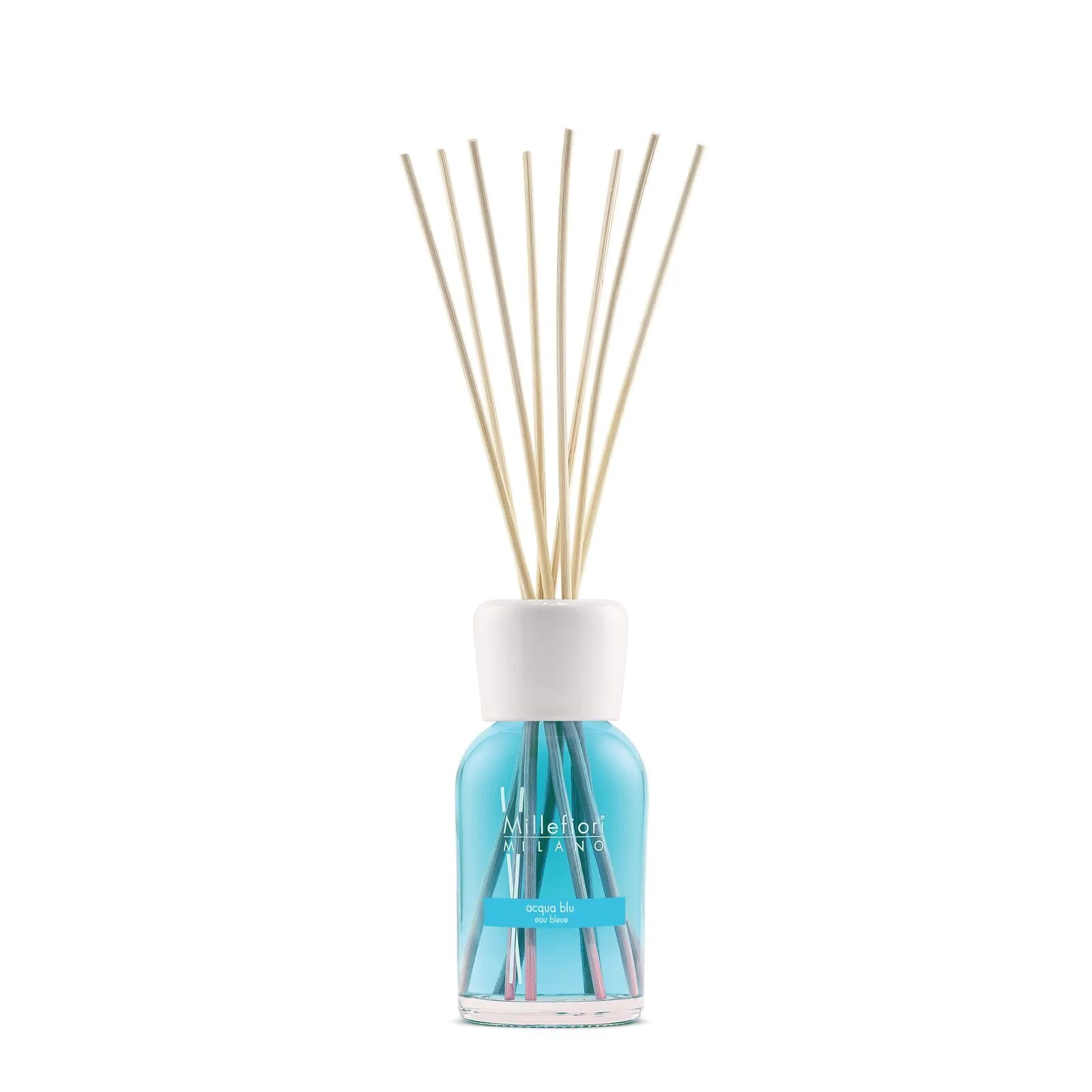 7DDQB_Millefiori-Milano_Reed-Diffuser-250ml_Acqua-Blu Acqua Blu - Milano Reed Diffuser 250ml