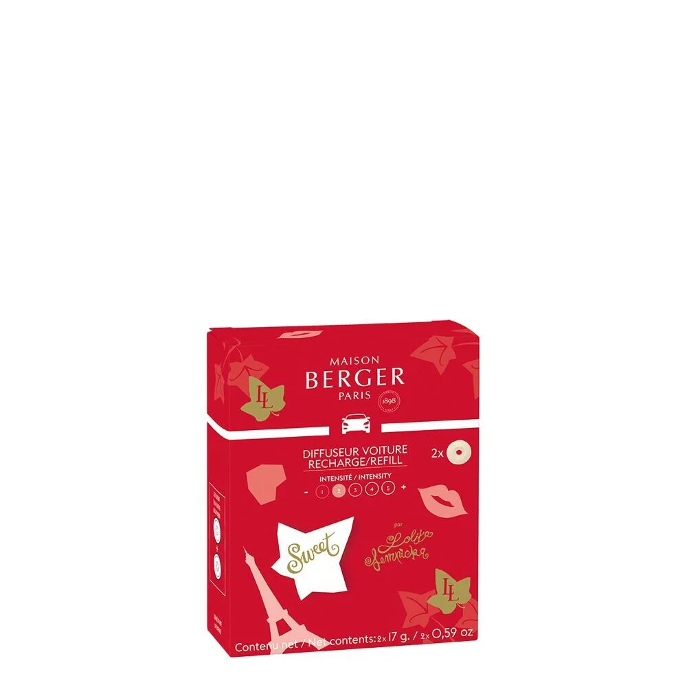 Lolita Lempicka Sweet Set 2 Stück Nachfüller Autoduft Bekleidung, Unterwäsche