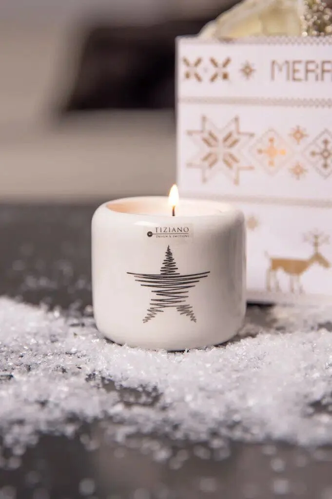 bellagio-stern-einzel-klein Teelichthalter Bellagio Stern 5cm cremeweiß