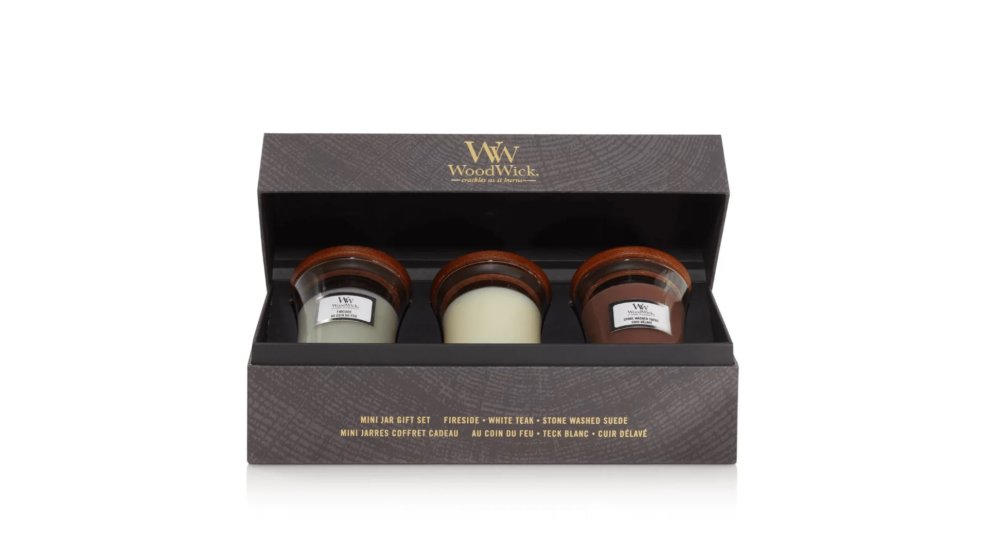 Download-55 Mini Jar Geschenkset - Holzig