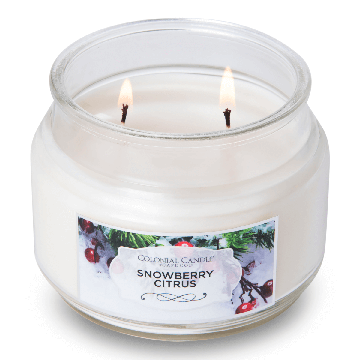 CC127557-von-Oben Duftkerze Snowberry Citrus Terrace - 255g