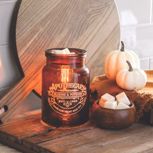 Apothecary Jar Edison Bulb Duftlampe Apothecary Jar Edison Bulb Duftlampe