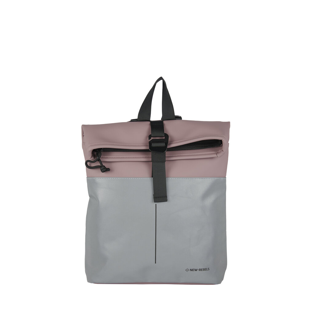 Bowie - Los Angeles Rolltop Rucksack lila