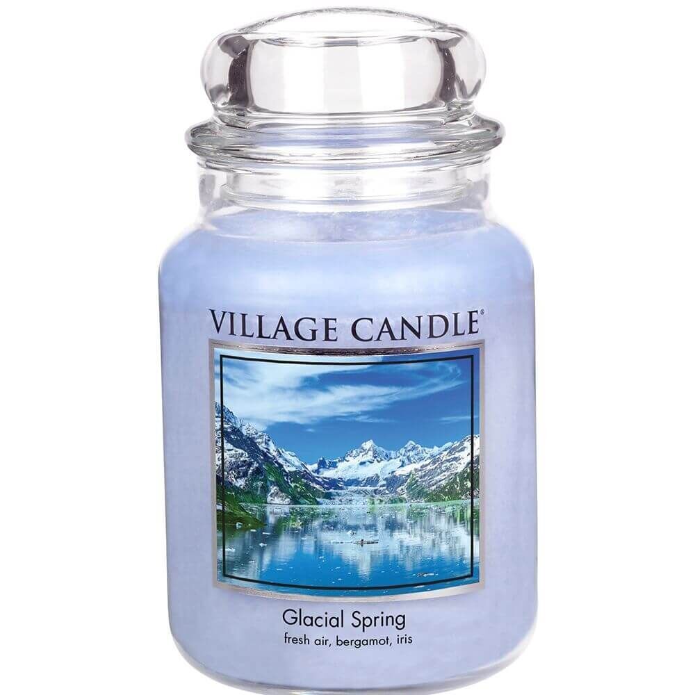 GlacialSpring-26OZ Village Candle Glacial Spring 645g